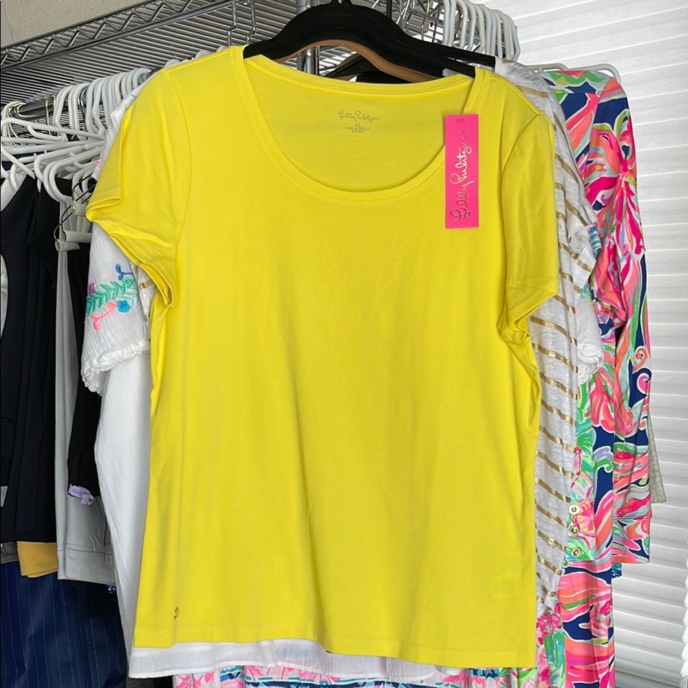 Lilly Pulitzer Yellow T-Shirt